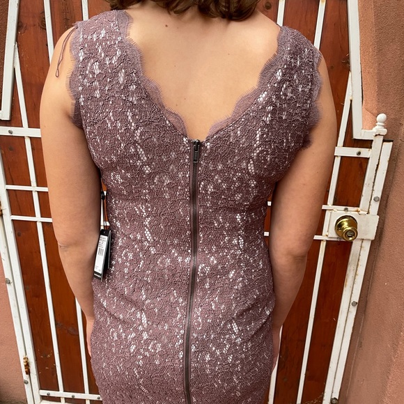 NWT Adrianna Papell lace dress (size 4M) - Picture 3 of 10